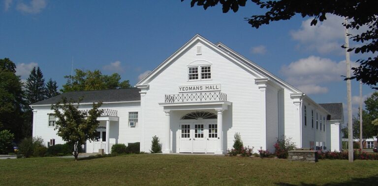 File photo: Yeomans Hall at Columbia’s municipal complex. The adjoining Town Hall portion houses the assessor; this photograph does not depict property inspections or notices.