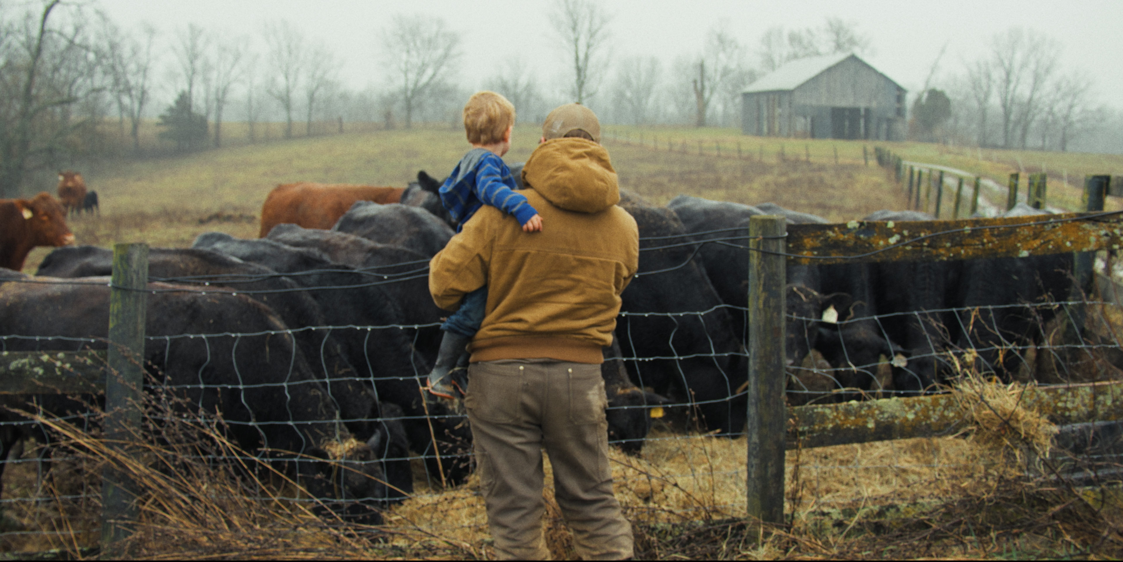 Film still from Fork in the Road.