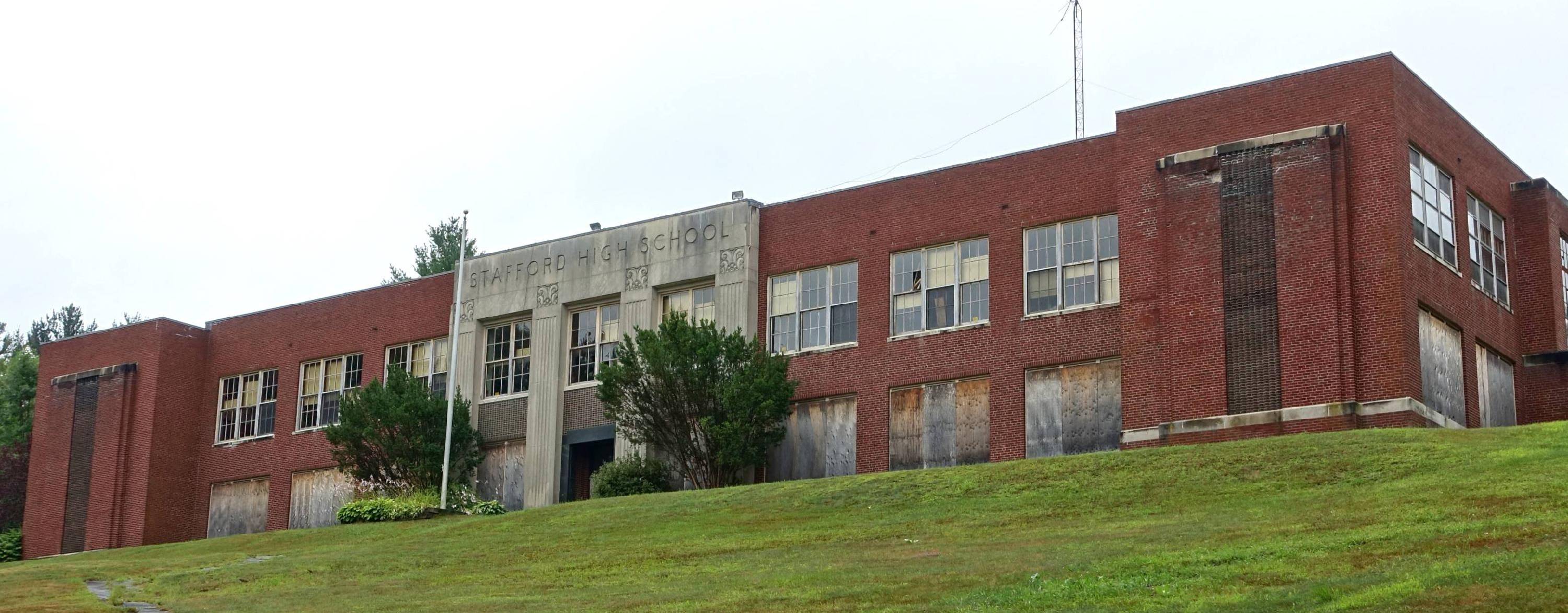 File photograph of Stafford’s Witt School in the town’s reuse announcement.