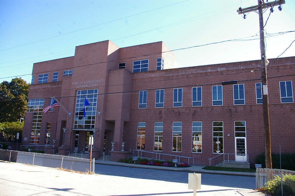 File photo: Superior Court in Danielson, Connecticut. Not the hearing described.