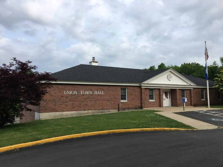 File photo: Union Town Hall. Not a photograph of the meeting, voting activity or policy action described.