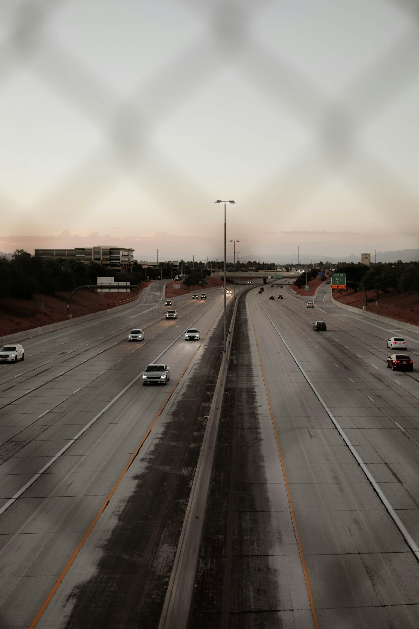 Generic file photo of highway traffic; not this story's people, location or event