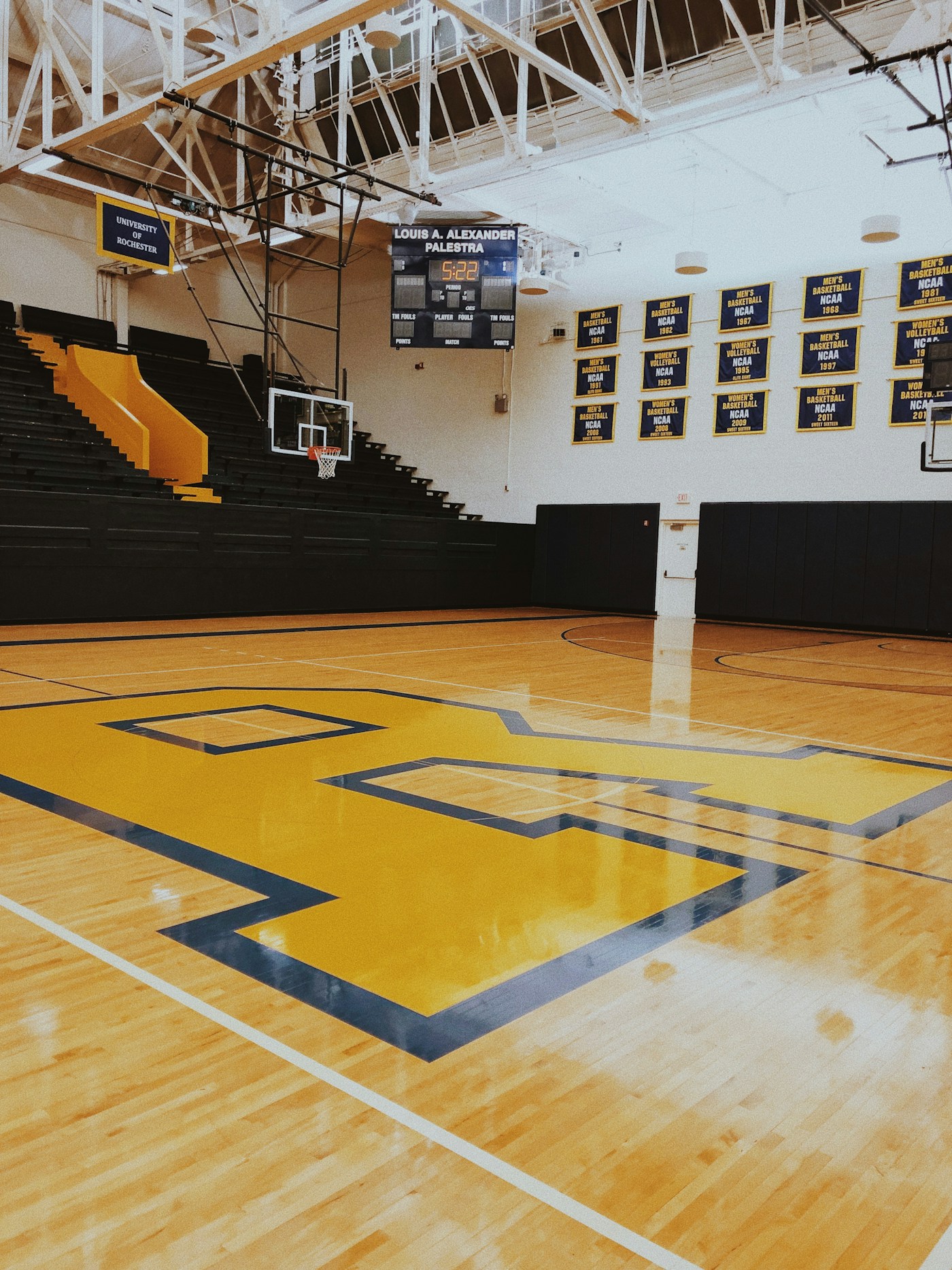 Generic basketball court; not the game described