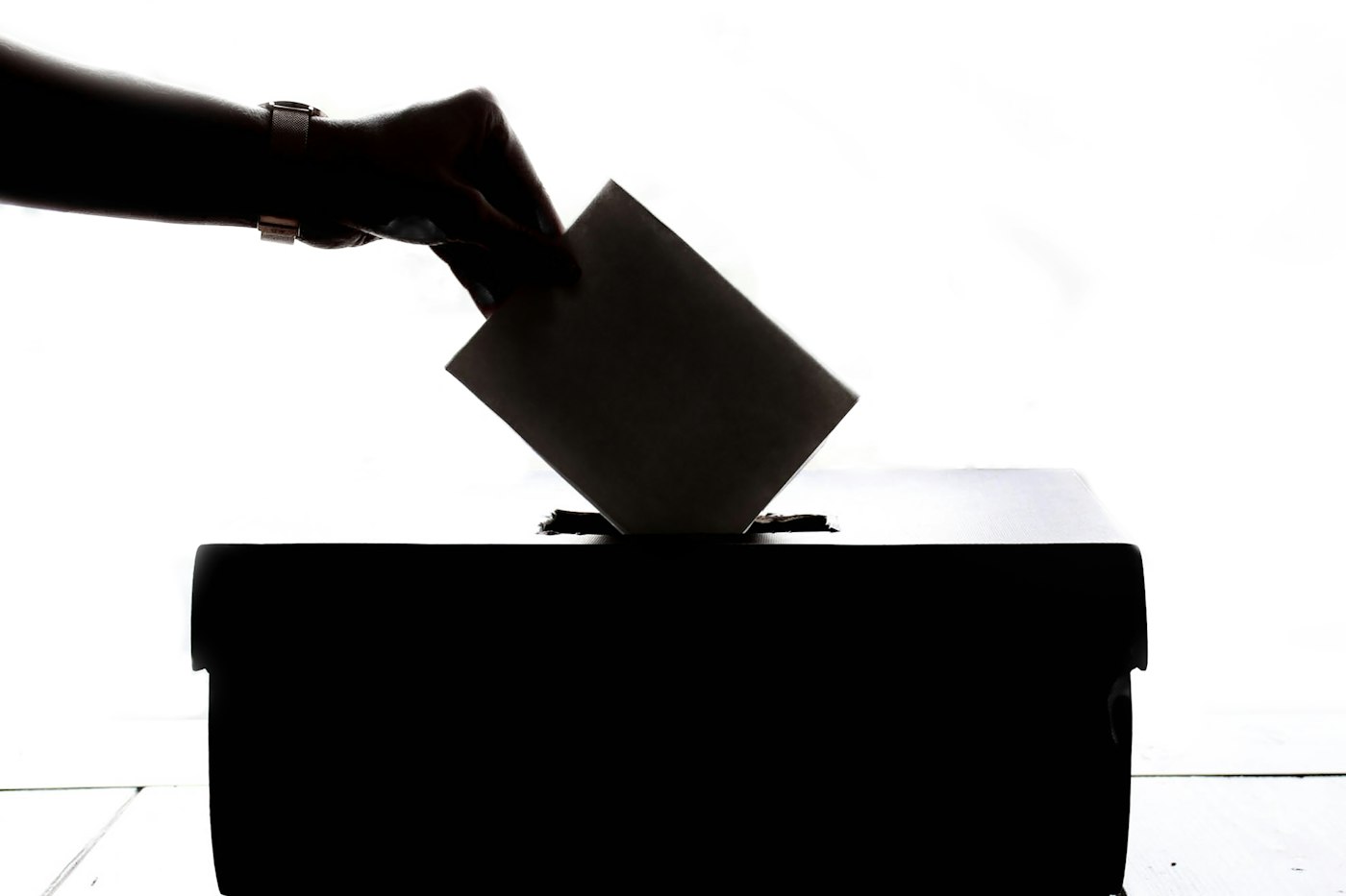 Generic file photo of a ballot being cast; not this story's people, location or event